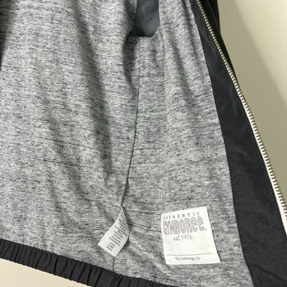 Gymboree raincoat gray  ligthweight  Jacket Sz S